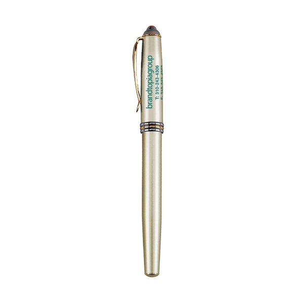Ballpoint pen with cap off roller ball style.... from ASI 31517 Admart Products / Admart Line