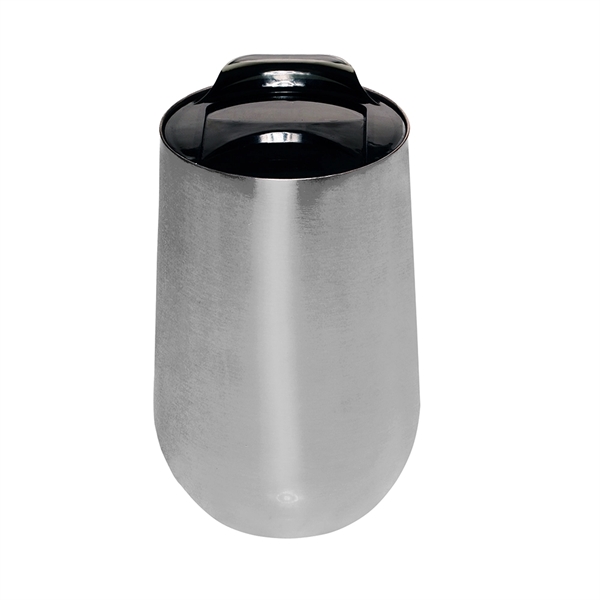 14 oz. double wall stainless steel mug with slide lock lid... from ASI 39552 BEL Promo