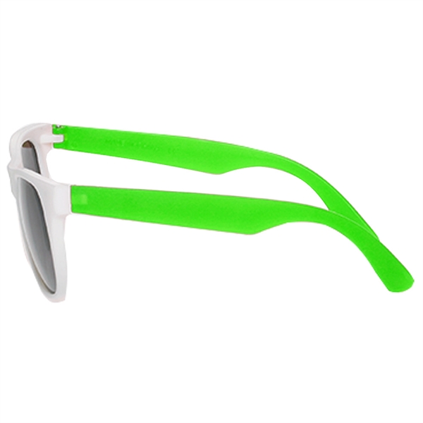 Two tone sunglasses with UV protection... from ASI 39552 BEL Promo