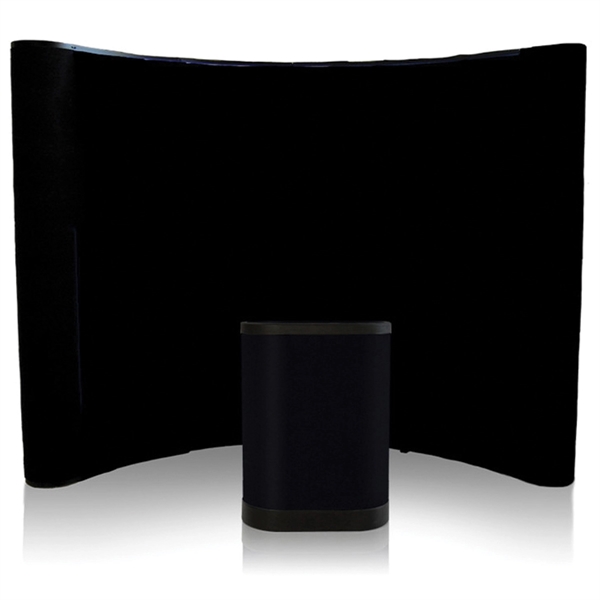 10 ft. curved pop-up display fabric package.... from ASI 30442 Above & Beyond Advertising Products
