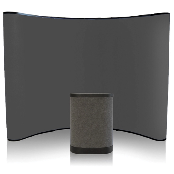 10 ft. curved pop-up display fabric package.... from ASI 30442 Above & Beyond Advertising Products