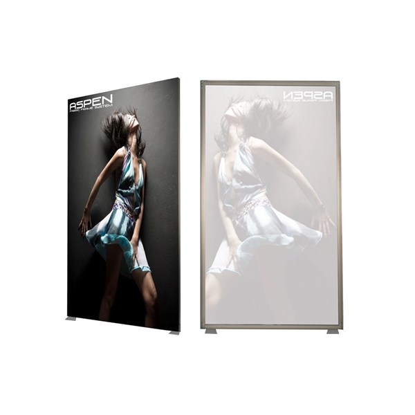8 ft. fabric frame with single sided graphics.... from ASI 30442 Above & Beyond Advertising Products