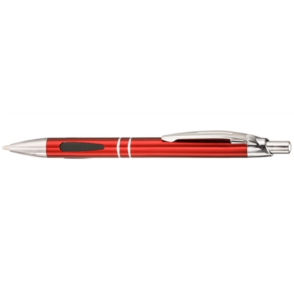 Aluminum pen measuring 5.5" W x 0.5625" H with multiple colors... from ASI 39552 BEL Promo