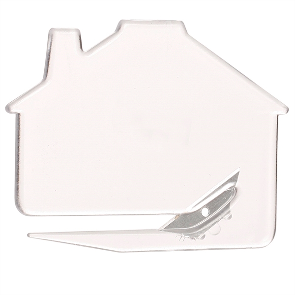 Printed house letter opener; plastic; 2.75" W x 2" H.... from ASI 39552 BEL Promo