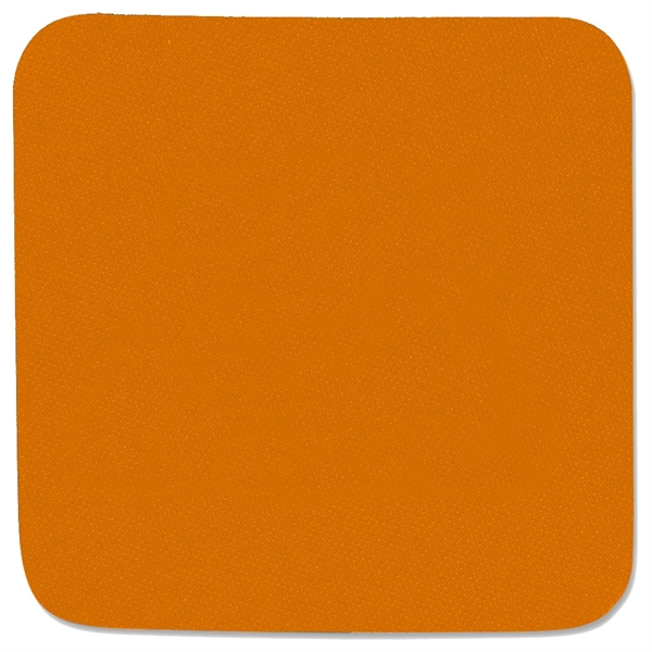 4" x 4" square-shaped, PU foam-constructed drink coaster.... from ASI 39552 BEL Promo