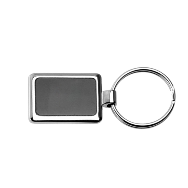 Square Black & Chrome Keychains.... from ASI 39552 BEL Promo
