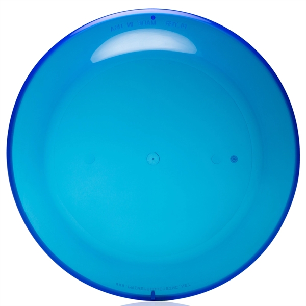 Translucent designed flying disc that measures 9.25" and made of recyclable... from ASI 39552 BEL Promo