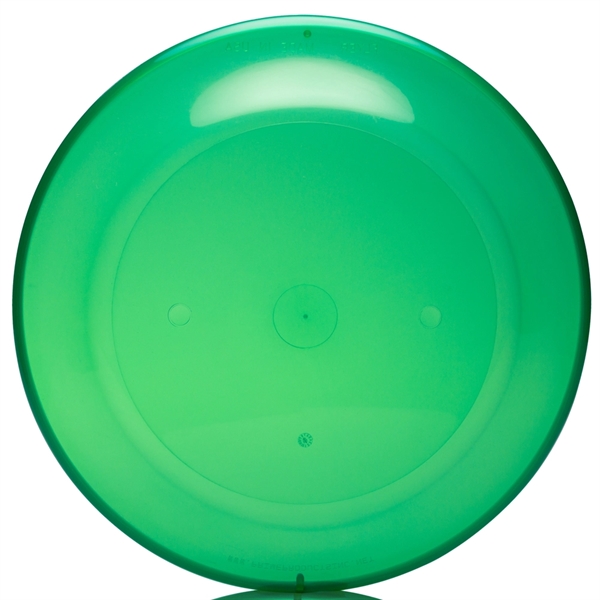 Translucent designed flying disc that measures 9.25" and made of recyclable... from ASI 39552 BEL Promo