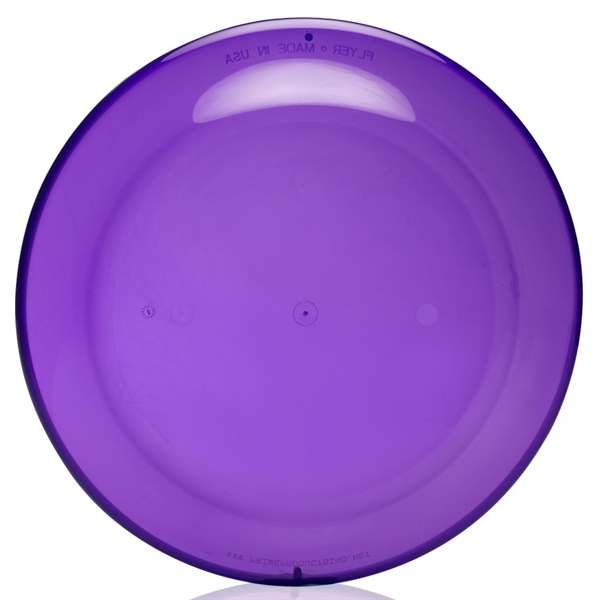 Translucent designed flying disc that measures 9.25" and made of recyclable... from ASI 39552 BEL Promo