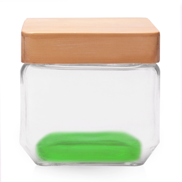 27 oz. glass candy jar with lid... from ASI 39552 BEL Promo