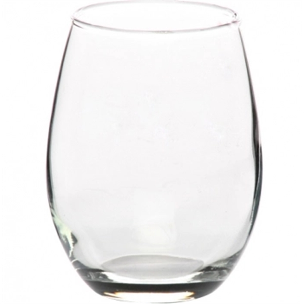 Clear stemless clear 9 oz. wine glass.... from ASI 39552 BEL Promo
