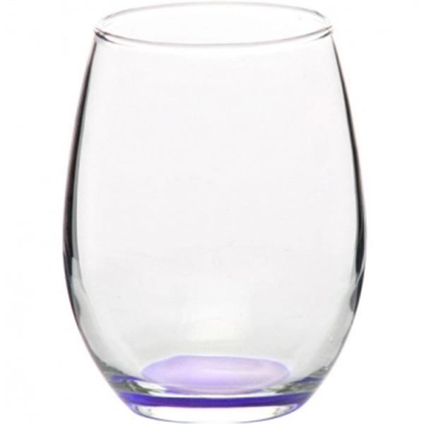 Clear stemless clear 9 oz. wine glass.... from ASI 39552 BEL Promo