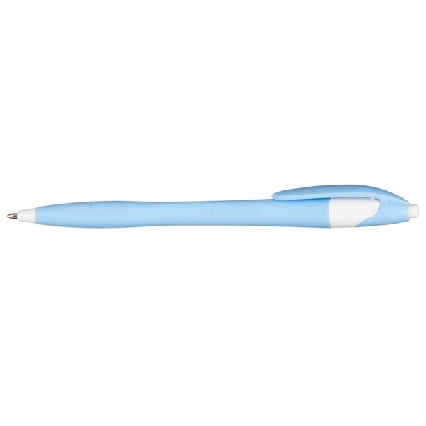 Plastic tropical ballpoint pen, 0.65" x 5.75".... from ASI 39552 BEL Promo