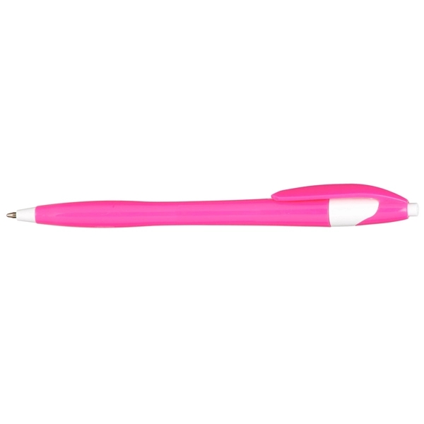 Plastic tropical ballpoint pen, 0.65" x 5.75".... from ASI 39552 BEL Promo