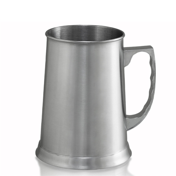 13.5oz Stainless Steel Beer Mugs - 6.45" H x 2.75" R... from ASI 39552 BEL Promo