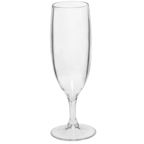 6.7 oz. plastic champagne flute made from PS material.... from ASI 39552 BEL Promo