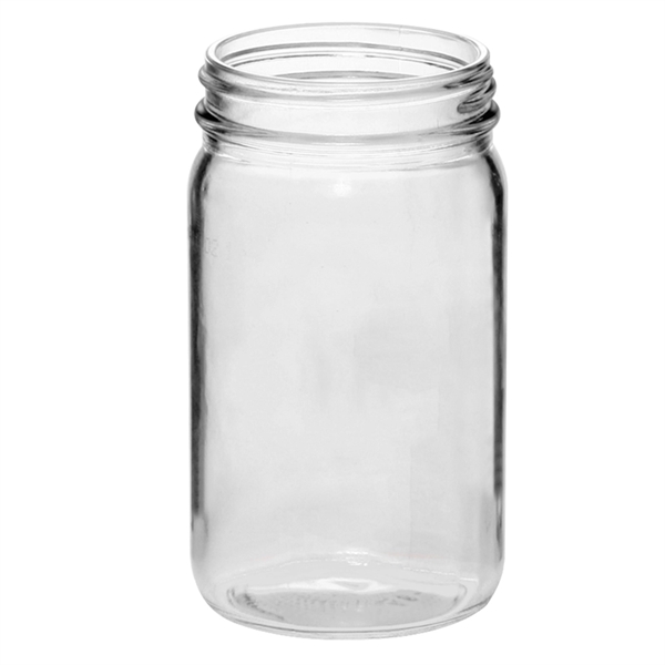 8 oz. mini Mason jars with colored bottoms, made of durable... from ASI 39552 BEL Promo