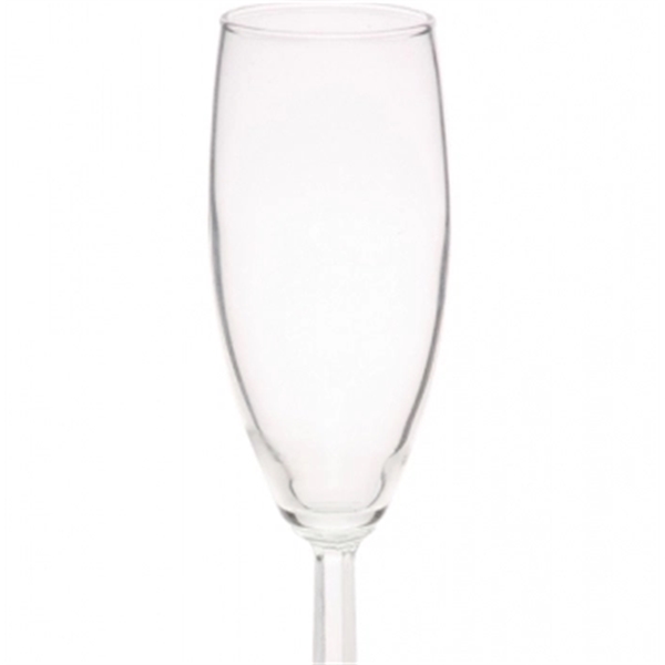 Clear champagne flute glass, 6 oz.... from ASI 39552 BEL Promo