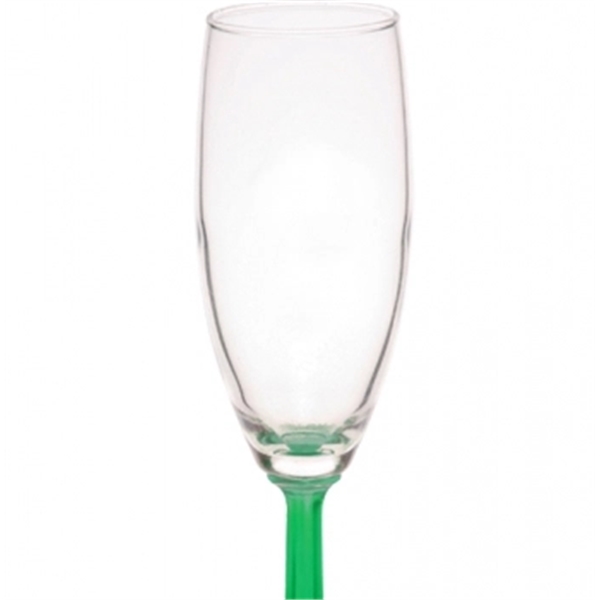Clear champagne flute glass, 6 oz.... from ASI 39552 BEL Promo