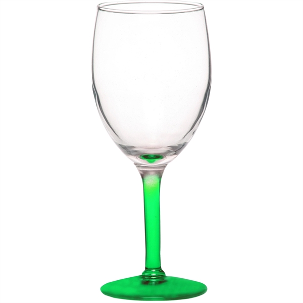 Clear wine glass with short stem design, 8 oz.... from ASI 39552 BEL Promo