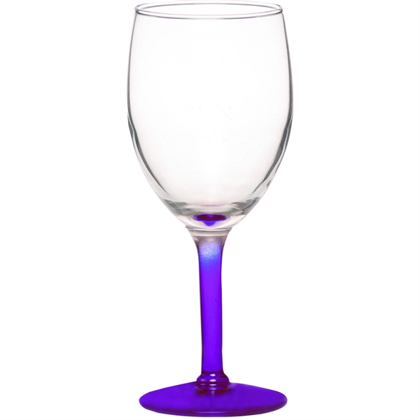 Clear wine glass with short stem design, 8 oz.... from ASI 39552 BEL Promo