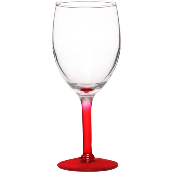 Clear wine glass with short stem design, 8 oz.... from ASI 39552 BEL Promo