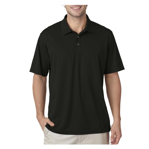 UltraClub® 4.4 oz. men's polo shirt made from 100% polyester, featuring... from ASI 39552 BEL Promo