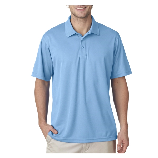 UltraClub® 4.4 oz. men's polo shirt made from 100% polyester, featuring... from ASI 39552 BEL Promo