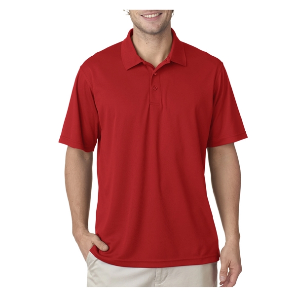 UltraClub® 4.4 oz. men's polo shirt made from 100% polyester, featuring... from ASI 39552 BEL Promo