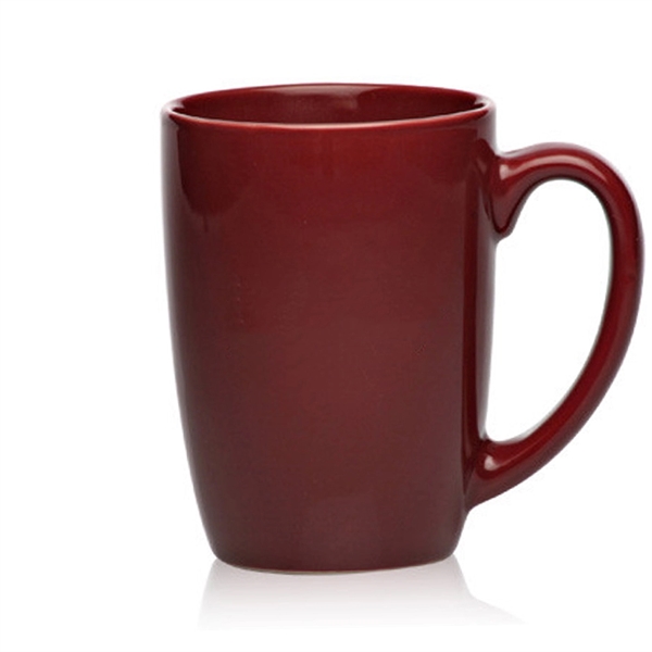 16 oz. mocha glossy ceramic coffee mug.... from ASI 39552 BEL Promo