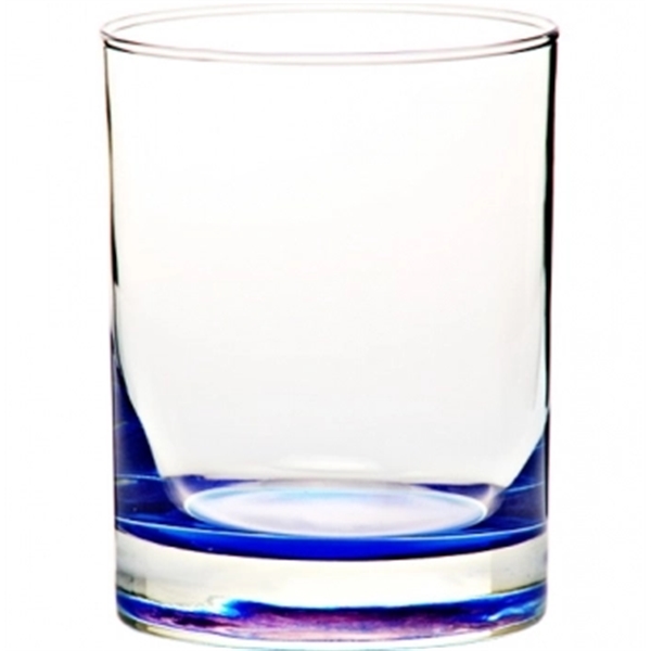 Clear 13.5 oz cylindrical whiskey glass with heavy base and smooth... from ASI 39552 BEL Promo