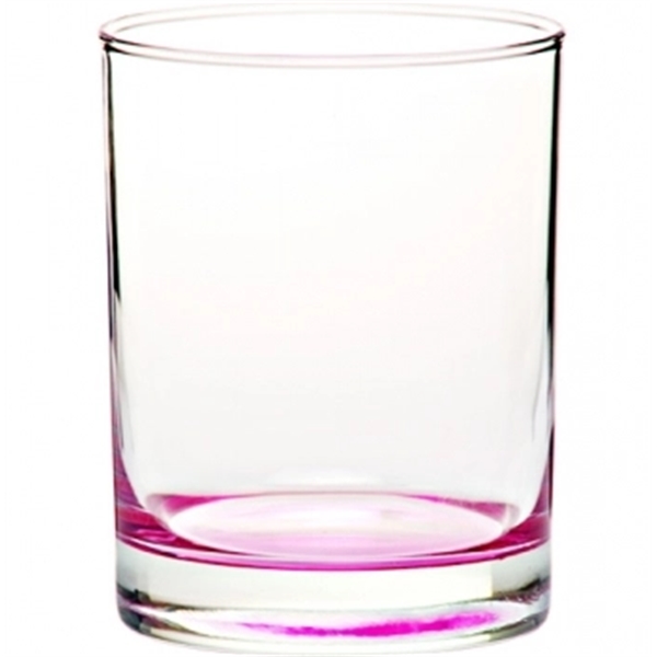 Clear 13.5 oz cylindrical whiskey glass with heavy base and smooth... from ASI 39552 BEL Promo