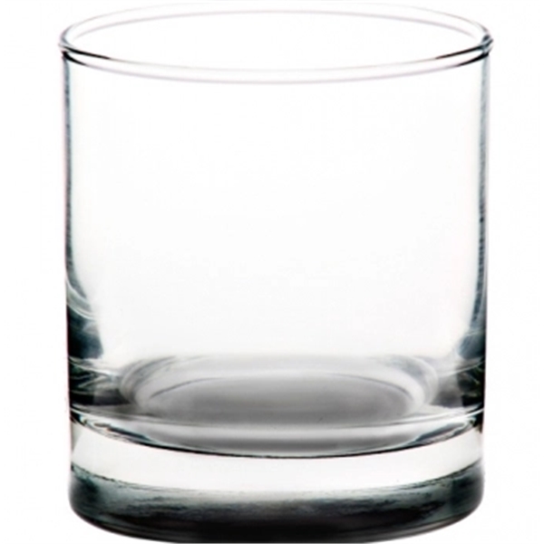 Clear 8 oz. whiskey glass with heavy base and smooth rim.... from ASI 39552 BEL Promo
