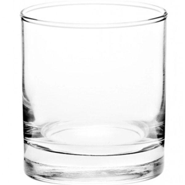 Clear 8 oz. whiskey glass with heavy base and smooth rim.... from ASI 39552 BEL Promo