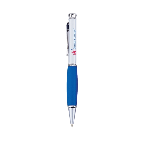 Metal Twist Action Ballpoint Pen with Rubber Grip.... from ASI 31517 Admart Products / Admart Line