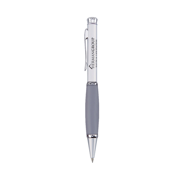 Metal Twist Action Ballpoint Pen with Rubber Grip.... from ASI 31517 Admart Products / Admart Line