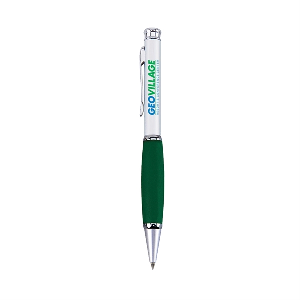 Metal Twist Action Ballpoint Pen with Rubber Grip.... from ASI 31517 Admart Products / Admart Line