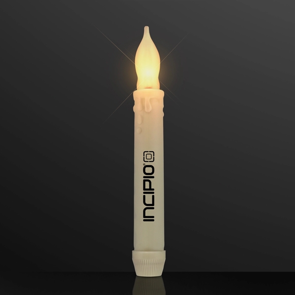 LED Taper Candles, Flickering Amber Light. Blank or Imprinted.... from ASI 34194 ALightPromos