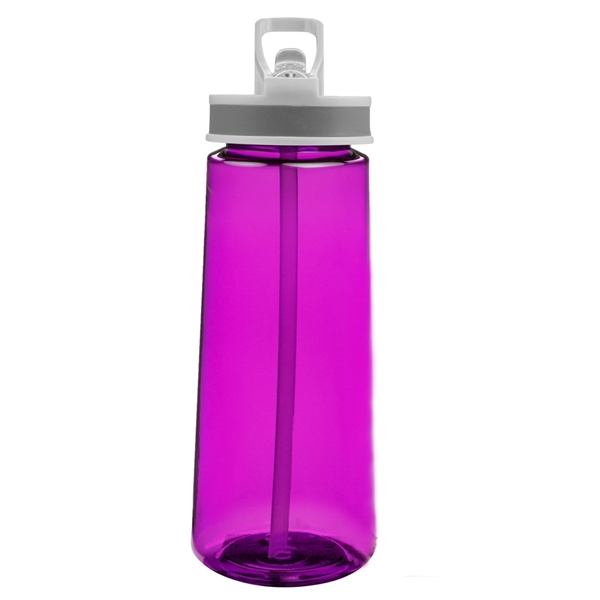 22 oz. sports bottle with spill-proof screw-on lid and flip-top straw.... from ASI 39552 BEL Promo