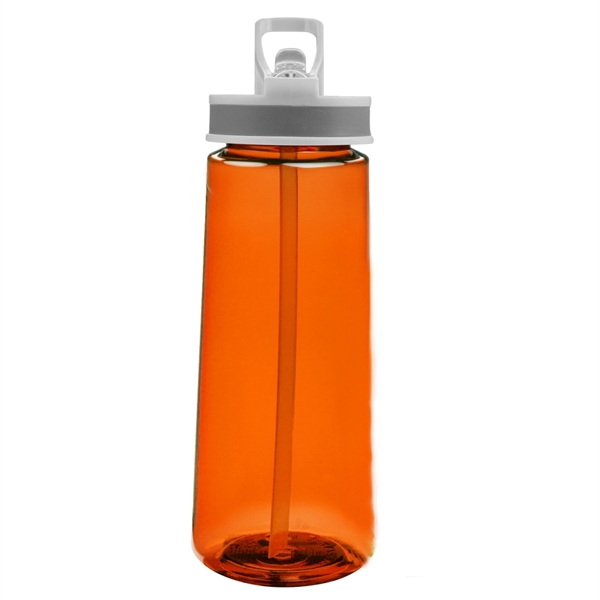 22 oz. sports bottle with spill-proof screw-on lid and flip-top straw.... from ASI 39552 BEL Promo