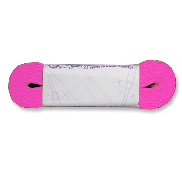 45" breast cancer awareness shoe laces with strong reflective filaments and... from ASI 54040 Fey Promo / Fey Reflectix® Mi Line by Fey