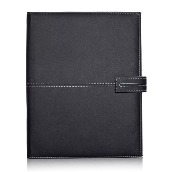 White Stitch Leather Portfolios.... from ASI 39552 BEL Promo