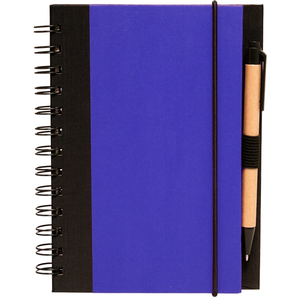 5 x 7 in Eco Friendly Spiral Notebook with Pen.... from ASI 39552 BEL Promo