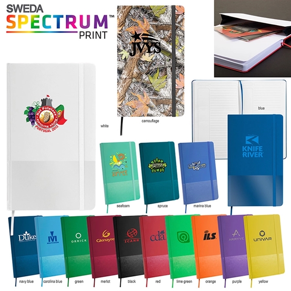 Perfect bound journal book with 80 lined sheets.... from ASI 88060 Snugz/USA Inc / Sweda®