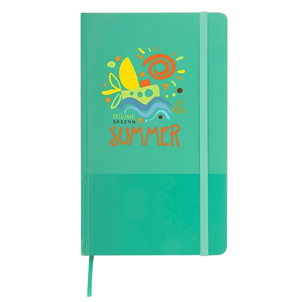 Perfect bound journal book with 80 lined sheets.... from ASI 88060 Snugz/USA Inc / Sweda®