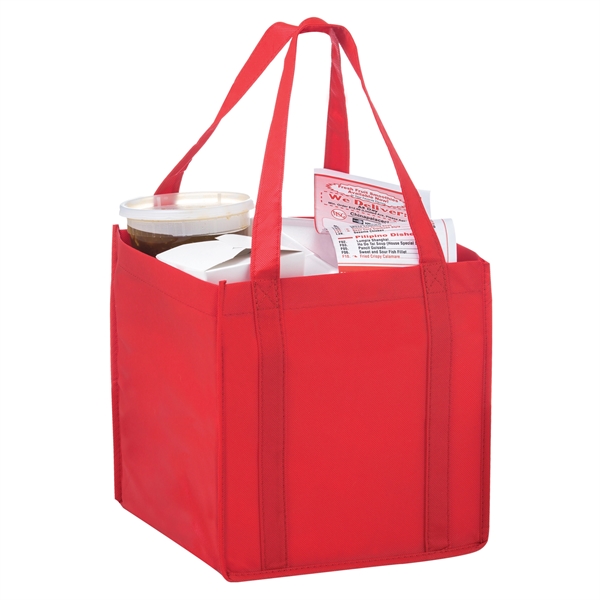 10" non-woven polypropylene tote with 20" handles.... from ASI 35290 American Ad Bag Co