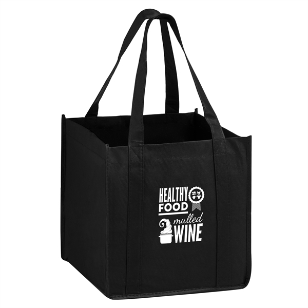 10" non-woven polypropylene tote with 20" handles.... from ASI 35290 American Ad Bag Co