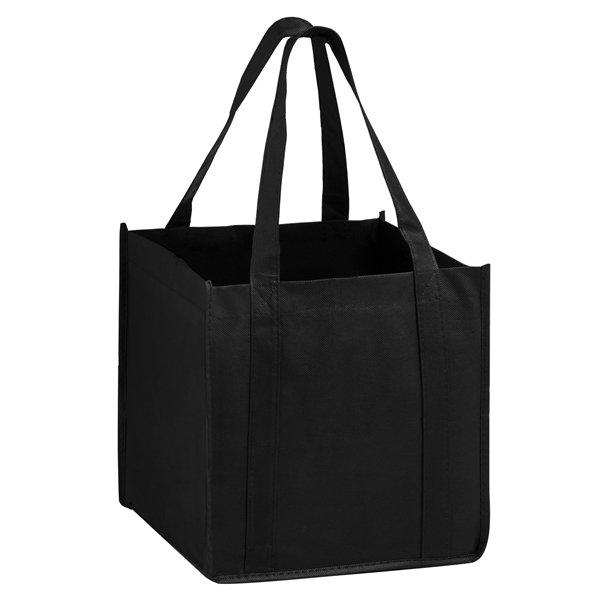 10" x 10" x 10" non-woven polypropylene tote with poly board... from ASI 35290 American Ad Bag Co