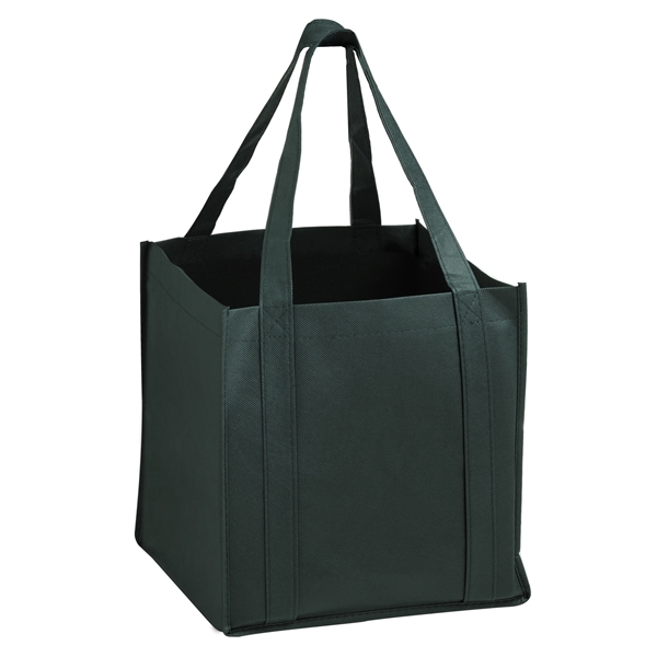 10" x 10" x 10" non-woven polypropylene tote with poly board... from ASI 35290 American Ad Bag Co