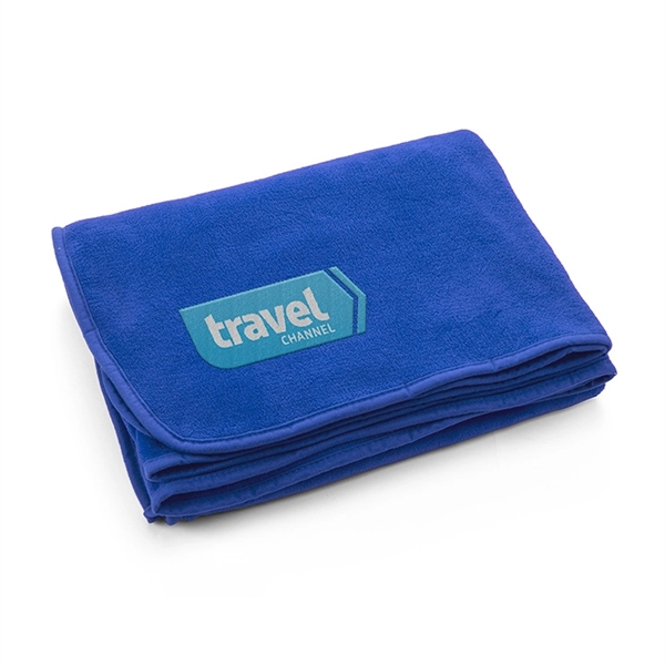 50" x 60" micro plush, coral-fleece blanket with matching tricot binding.... from ASI 88060 Snugz/USA Inc / Sweda®